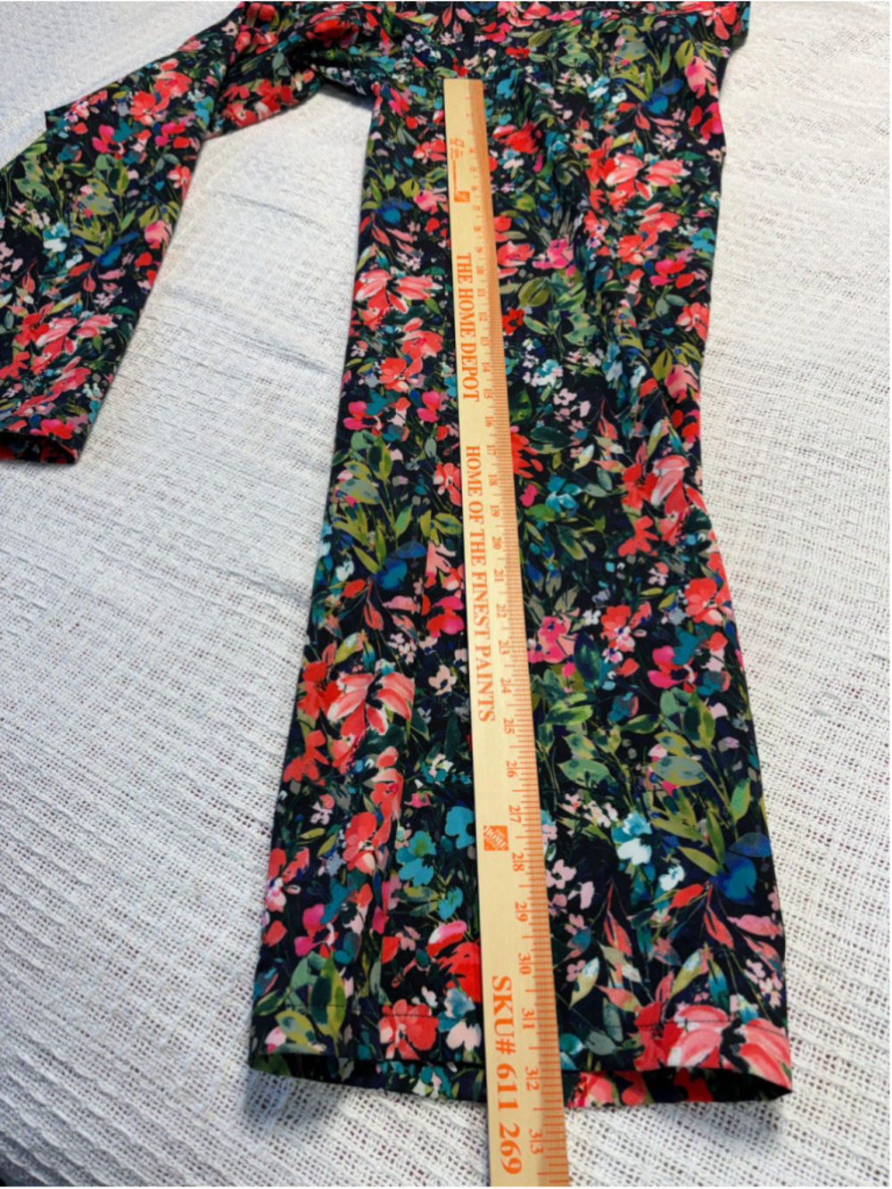 Aidan Mattox Floral Plunging V-Neck Open-Back Wide Leg Jumpsuit Size 10 EUC - Picture 5 of 10